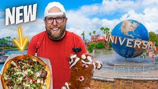 Trying New CANT MISS Foods at Universal