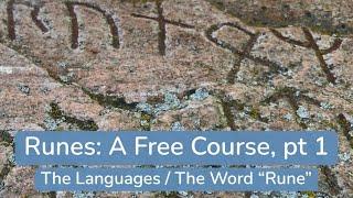 Runes A Free Course pt 1