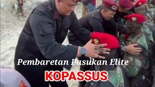 Pembaretan pasukan elite  Kopassus  Komando 108