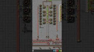 Тестируем начальную базу на 45 научных пакетов в минуту #games #gaming #gameplay #factorio