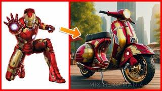 AVENGERS But VESPA VENGERS  all Marvel & DC characters 2024 #AI #superhero