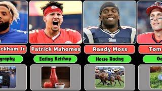 The biggest HOBBIES of famous NFL players...