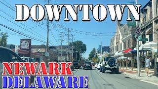 Newark - Delaware - 4K Downtown Drive