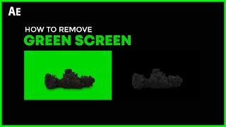 How to remove the green screen using After Effects CC How to remove Chroma Key