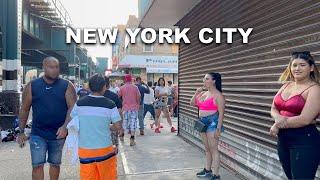 New York City’s Largest Illegal Street Market Roosevelt Avenue Queens New York City - Day & Night