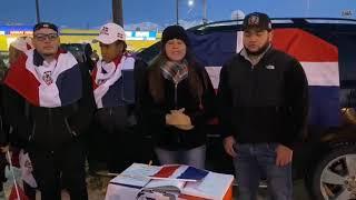 Protesta de Dominicanos desde Anchorage Alaska.