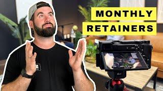 How Monthly Retainers SAVED My Real Estate Photography Business  Monthly Content Creation Packages