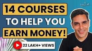 14 ONLINE COURSES that can make you RICH  Ankur Warikoo Hindi