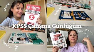 KPSS Çalışma Günlüğüm 80  Yediiklim tg denemesi 2 netlerim artmıyor  #kpss #kpsslisans #studyvlog