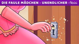 Die faule Mädchen im unendlichen Kleiderschrank gefangen  Märchen für Kinder Gute Nacht Geschichte