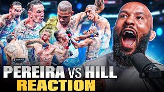 HOLLOWAY Is HIM  PEREIRA vs HILL BMF TITLE INSTANT REACTION