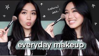 Everyday makeup routine  fav products technique & tips