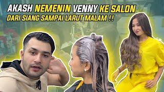 FULL 12 JAM NEMENIN VENNY DI SALON PADAHAL CUMAN MEWARNAI RAMBUT DOANG