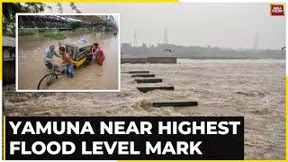 Delhi Flood Alert Yamuna Levels Near Highest Flood Level Mark As Its Level Crosses 207 Mark