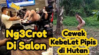  Video 18+  Cewek Kebelet Kencing di Hutan  Cewek Muncrat saat diTato  Funny Video