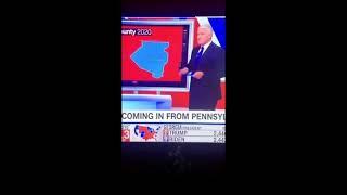 Pornhub logo pops up during US election