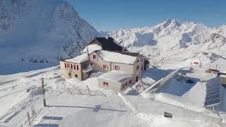 Schutzhütte Schöne Aussicht - Refugio Bella Vista - Schnalstal -Südtirol - Winter 2019