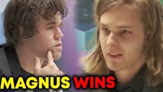 Magnus Carlsen BEATS Rapport in 36 Moves