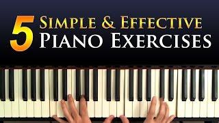 5 Simple Piano Exercises For Building Technique