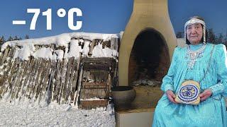 One day of family in the coldest place of Earth -71°C -95°F  Yakutia Siberia