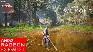 RX 6650 XT - Black Myth Wukong Full Game - 1440P 1080P Ray Tracing -