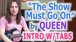 Queen_The Show Must Go On_solo with  tabs