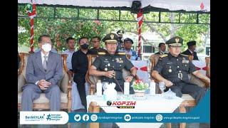 UPACARA PENUTUPAN PENDIDIKAN PERTAMA TAMTAMA  TNI AD SECATA RINDAM V BRAWIJAYA MAGETAN