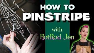 How to Pinstripe  Pinstriping for beginners