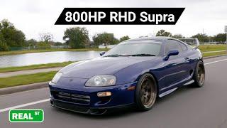 The Perfect Daily Driver 800HP RHD Supra