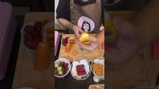 Easy Pororo Charaben in 1 Minute  Bento Lunchbox Idea  Kaayaaya Vlogs