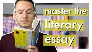 Literary Analysis A Beginners Guide to Writing a Literary Analysis Essay