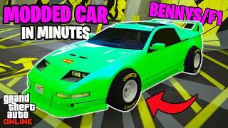 *NEW FASTEST* F1 WHEELS ON ANY CAR IN GTA 5 ONLINE - BENNYS MERGE GLITCH 1.68 ALL PLATFORMS