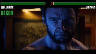 Wolverine vs. Shingen fight WITH HEALTHBARS  HD  The Wolverine