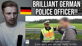 Reaction To German Police Being BRILLIANT