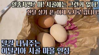 이제 시골마을 떠나 도시로 이동합니다이탈리아 소도시 한달 살기 피렌체 근교 한달 살기 남편은 퇴사 아내는 휴직 반련견과 유럽여행ENG subtitles