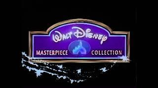 Walt Disney masterpiece collection logo 1994-1999 with Walt disney classics 1989 theme logo