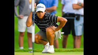 With dad in the gallery Charlie Woods shoots 82 in his U.S. Junior debut #gc15w4f