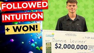 Teenager Wins After Following His INTUITION Lottery News