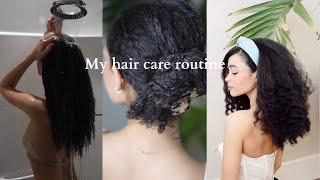 MY NATURAL HAIR ROUTINE  LOW MAINTENANCE WASH DAY  SHANNBAILEE