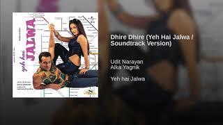 DHIRE DHIRE AANA MERA CHAIN CHURANA ALKA YAGNIK UDIT NARAYAN ZUBEEN GARG  DUET SONG SONG