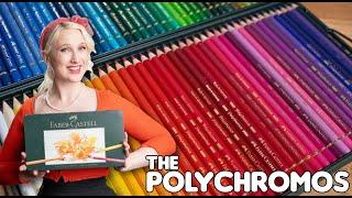 Reviewing The Faber Castell Professional PolyChromos Pencils - Are they the best? Lets test them