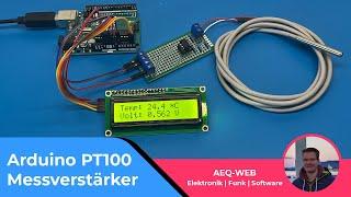 PT100 - Temperatur messen mit dem Arduino