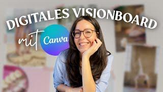  Digitales Vision Board mit Canva erstellen  Ziele setzen und erreichen