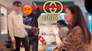 Vendi Roupa Do Chinês DENTRO Da Gucci EXPULSARAM-ME