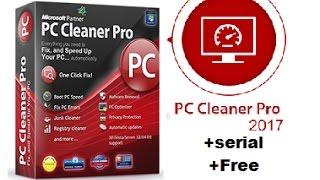 How to install PC Cleaner Pro 2017 + serial key + FREE Download