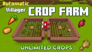 Minecraft 1.20 Automatic Villager Crop Farm Wheat  Beetroot  Carrot  Potato  Farm In Minecraft