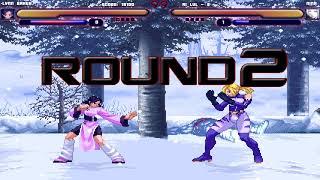 Epoch of Anarchy 2 Gameplay Lynn Baker vs Nina Williams IKEMENMUGEN