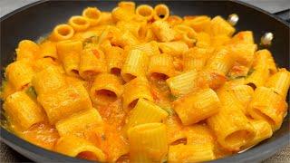 The best tomato pasta in just a few minutes You will do it every day Easy and delicious recipe