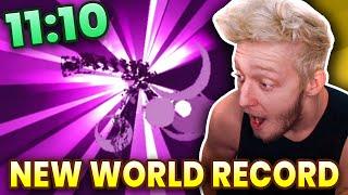 Reacting to New Minecraft WORLD RECORD 1110