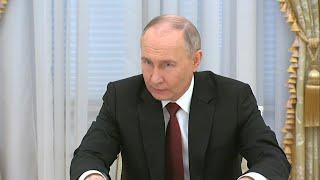 Откровенный разговор Владимир Путин встретился с командирами подразделений